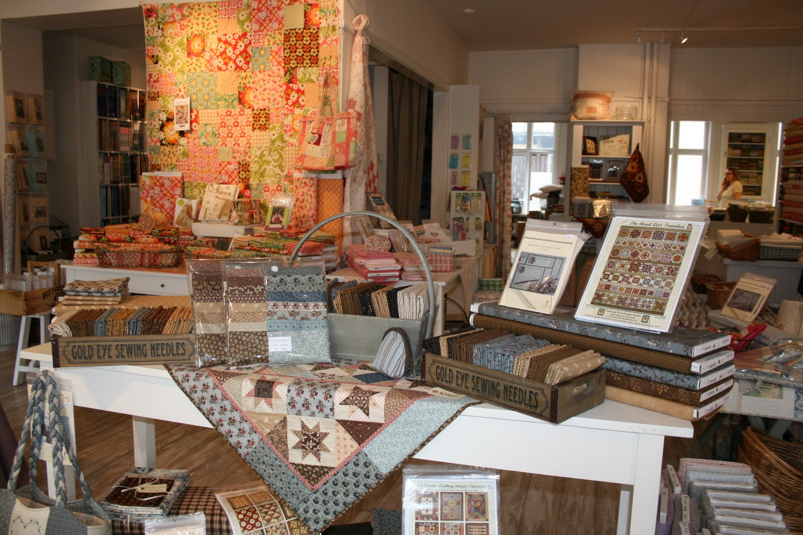 Elins kreative side Visit to Kathrines Quiltestue in Oslo two days ago