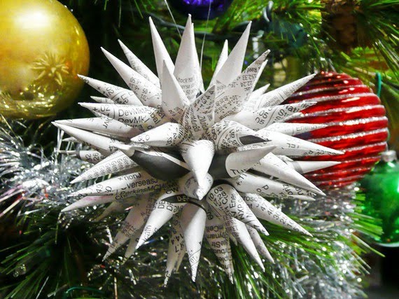 Tailored: Recycled Holiday Decorations
