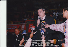 INAUGURACION DEL PRIMER CAMPEONATO MUNDIAL INTER CLUBES DE FUTSAL INFANTIL