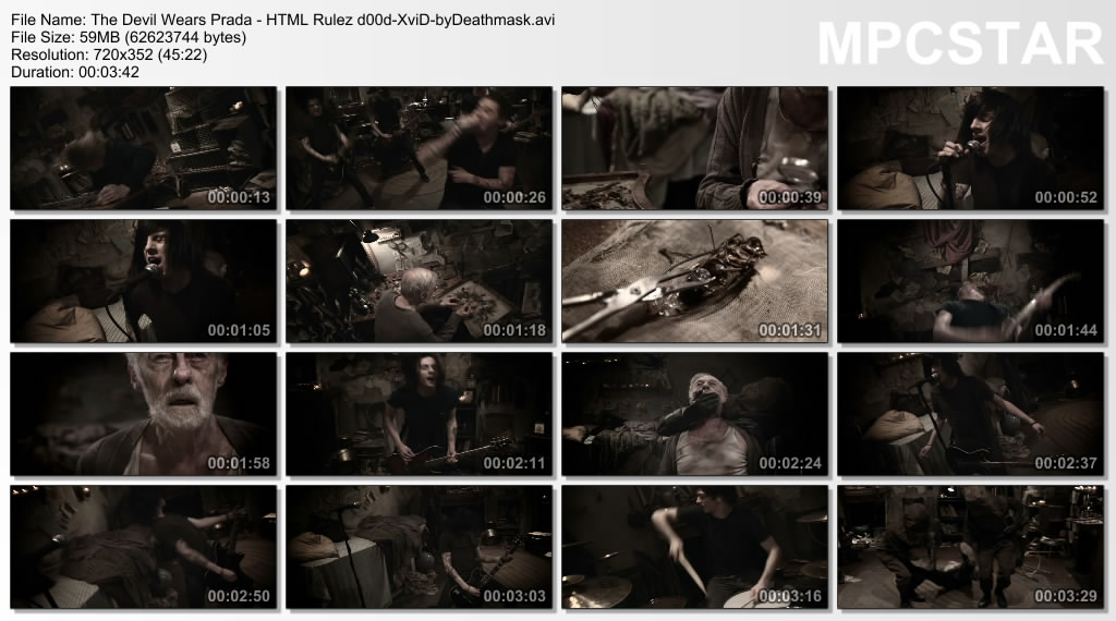 Devil+wears+prada+music+video