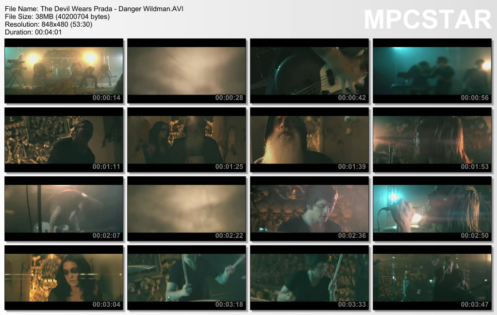 Devil+wears+prada+music+video