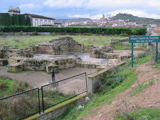 Planta del antiguo hospital de peregrinos de Navarrete