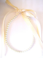 DReaMy cReaMy 8mm PeaRL & RiBBoN NecKLaCe