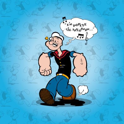 Popeye Walking