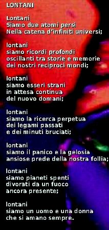 poesia con sfondo