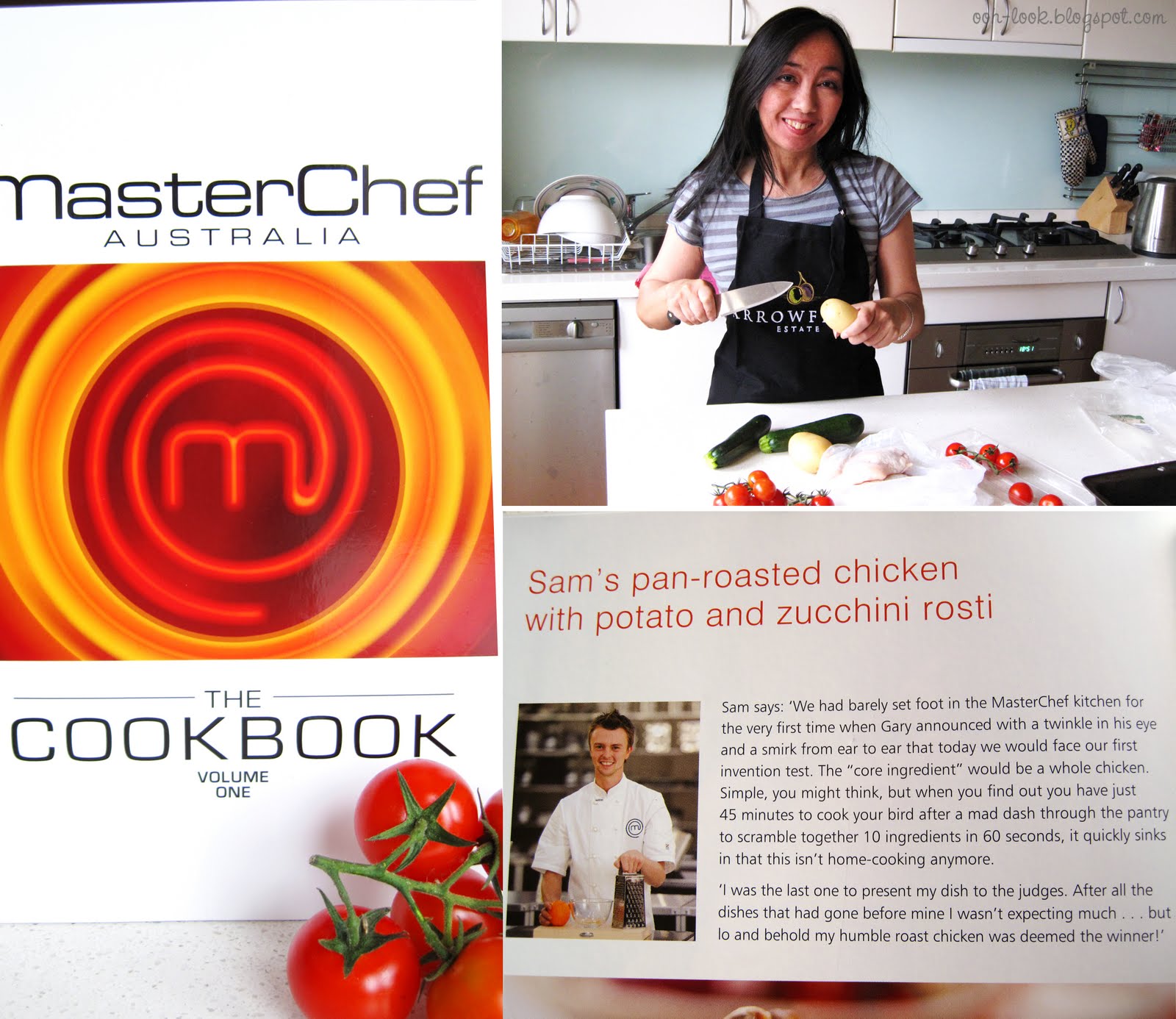 Ooh, Look... MasterChef Australia Cookbook First recipe and it's a winner