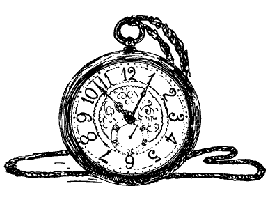 Falling Pocket Watch