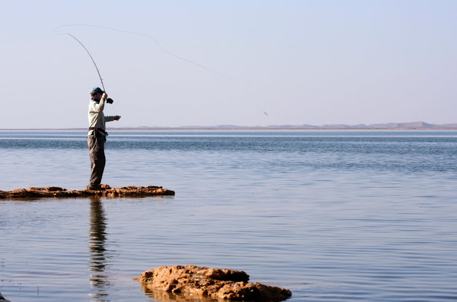 Jim fishing!