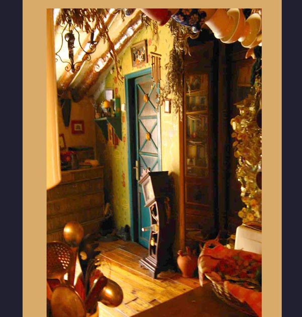 murieldecor: ¿Un rincón de Hobittón o la casa de Harry Potter