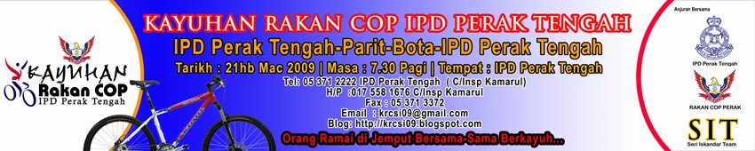 Kayuhan Rakan Cop IPK Perak Tengah