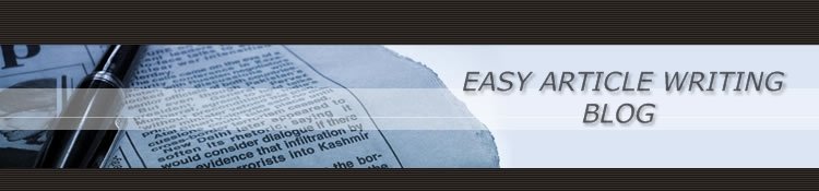 Easy Article Writing