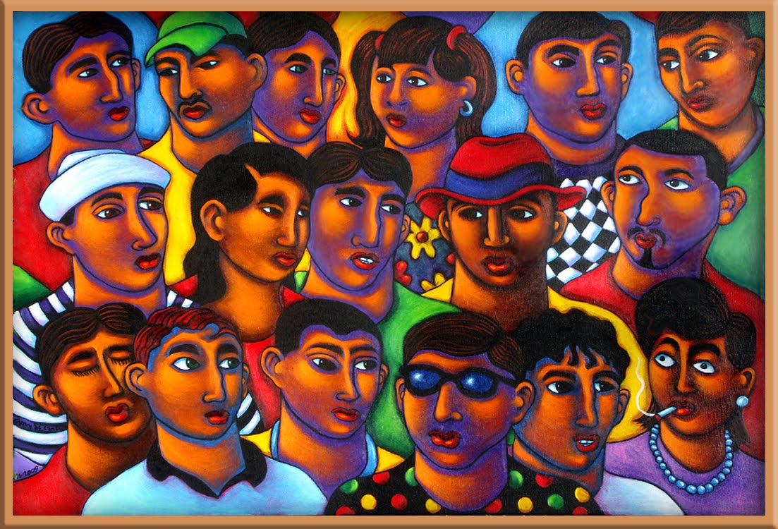 Hey PEEPS, Click me to copy a peek at this painting