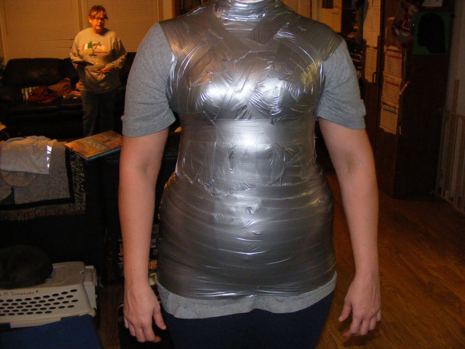 White Trash Crafts by Rhianna Duct Tape Dress Form