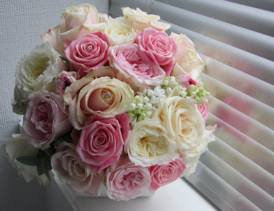 This is the lovely trial wedding bouquet created exclusively for the very 