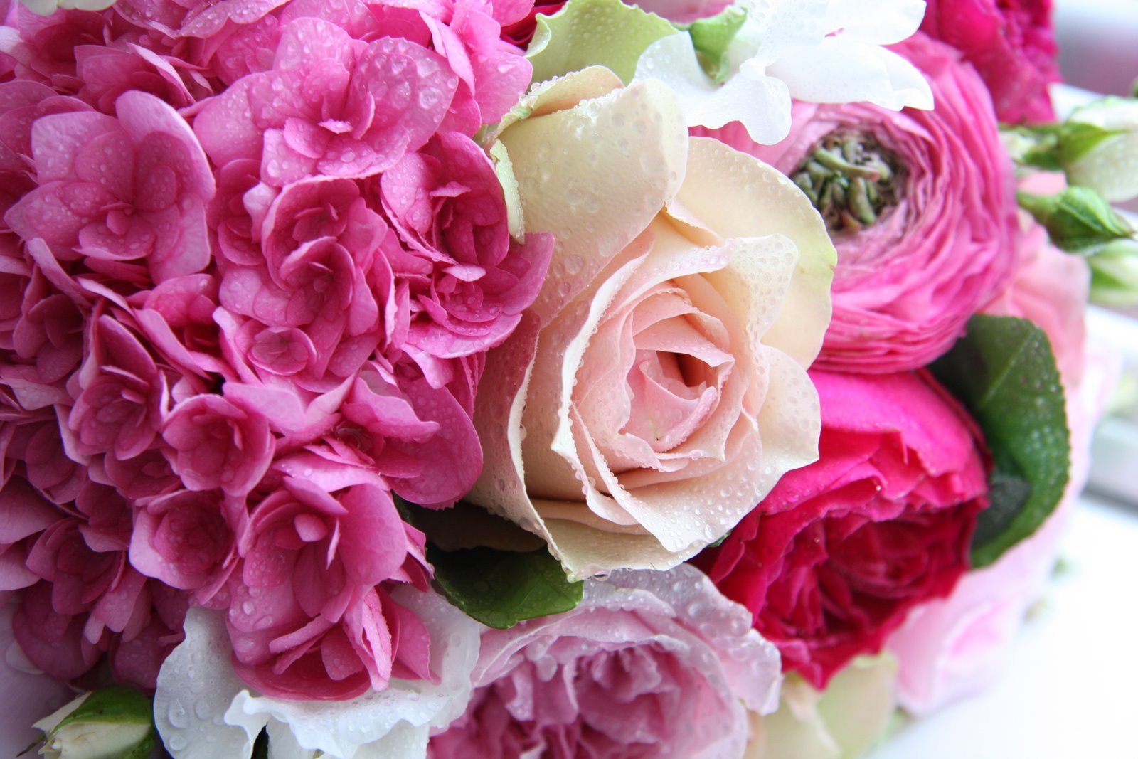 The Flower Magician Shades of Pink Wedding Bouquet