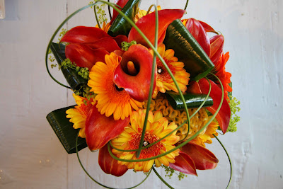 Orange Wedding Bouquet on This Bridal Bouquet Will Bring Colour And Life To The Already Lovely