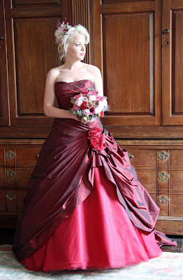 Red wedding dresses