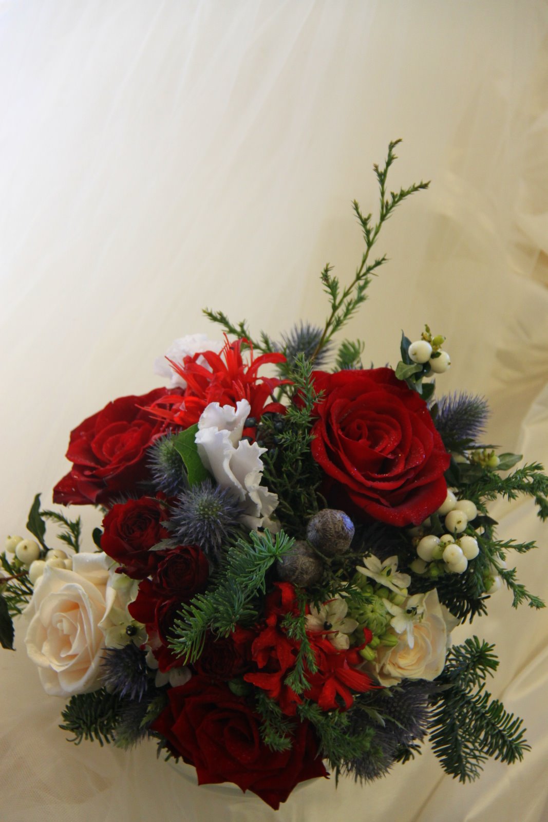 The Flower Magician: Christmas Wedding Bouquet