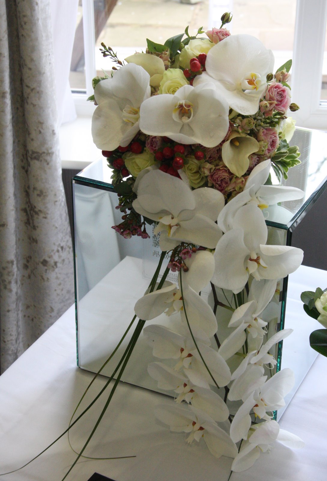 Trailing Bridal Bouquet