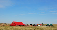 Red barn.