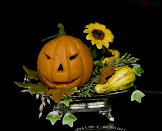 Tiny Ter Miniatures: Centro de mesa para Halloween