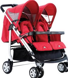 zooper double stroller