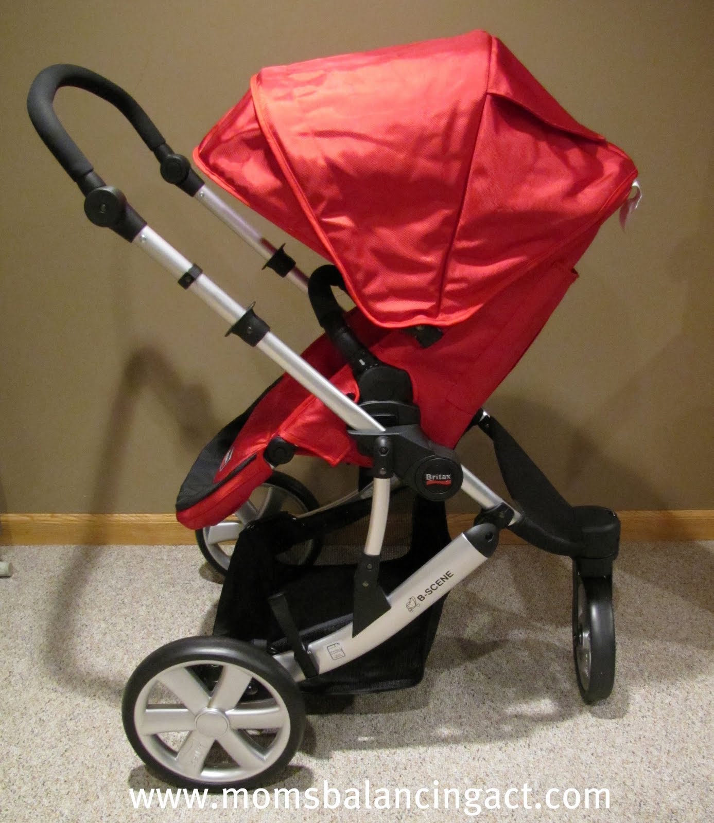 britax b scene stroller