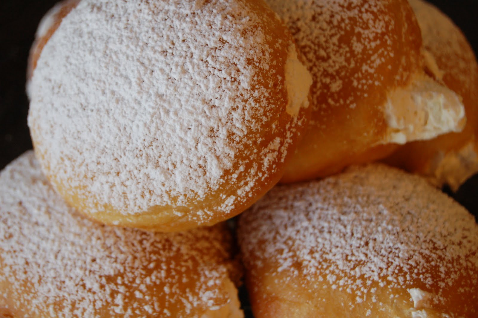 cream filled doughnuts
