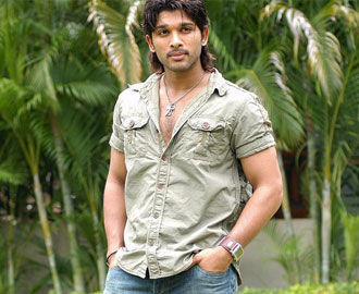 Allu Arjun Standing