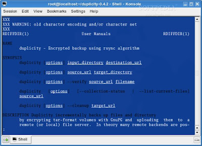 backup software source linux credit screenshot open