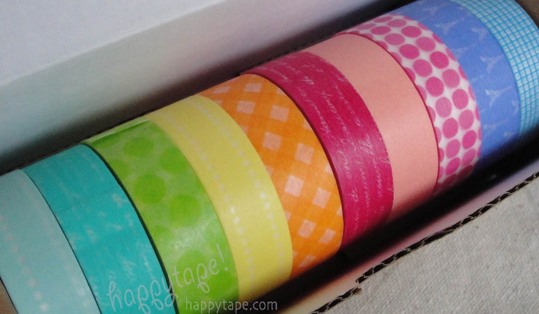 happytape more new 10paks! japanese tape fun!