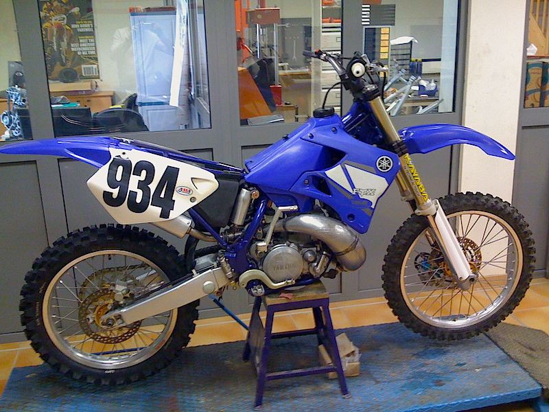 Another few hours spent on my '99 YZ250 today MotoRelated
