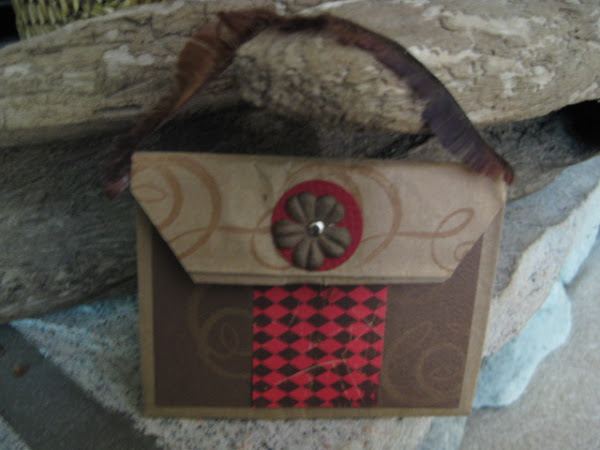 Treat Bag Made From a Paper Bag