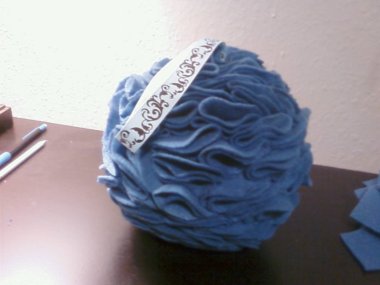 Emerald Hills Felt Flower Ball