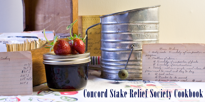 Concord Stake Relief Society Cookbook
