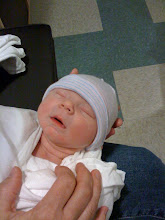 Peyton just born at 8lbs 4 ounces