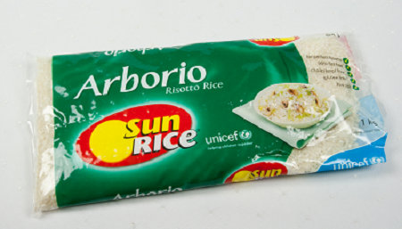 Arborio Rice. Method: