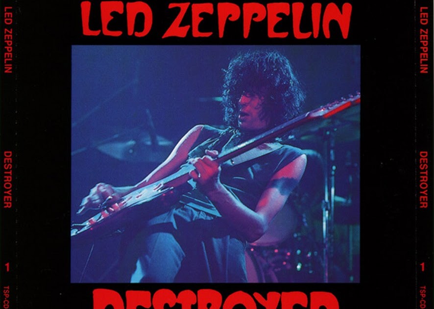 Green Alien Chick LED ZEPPELIN Cleveland, OH 1977