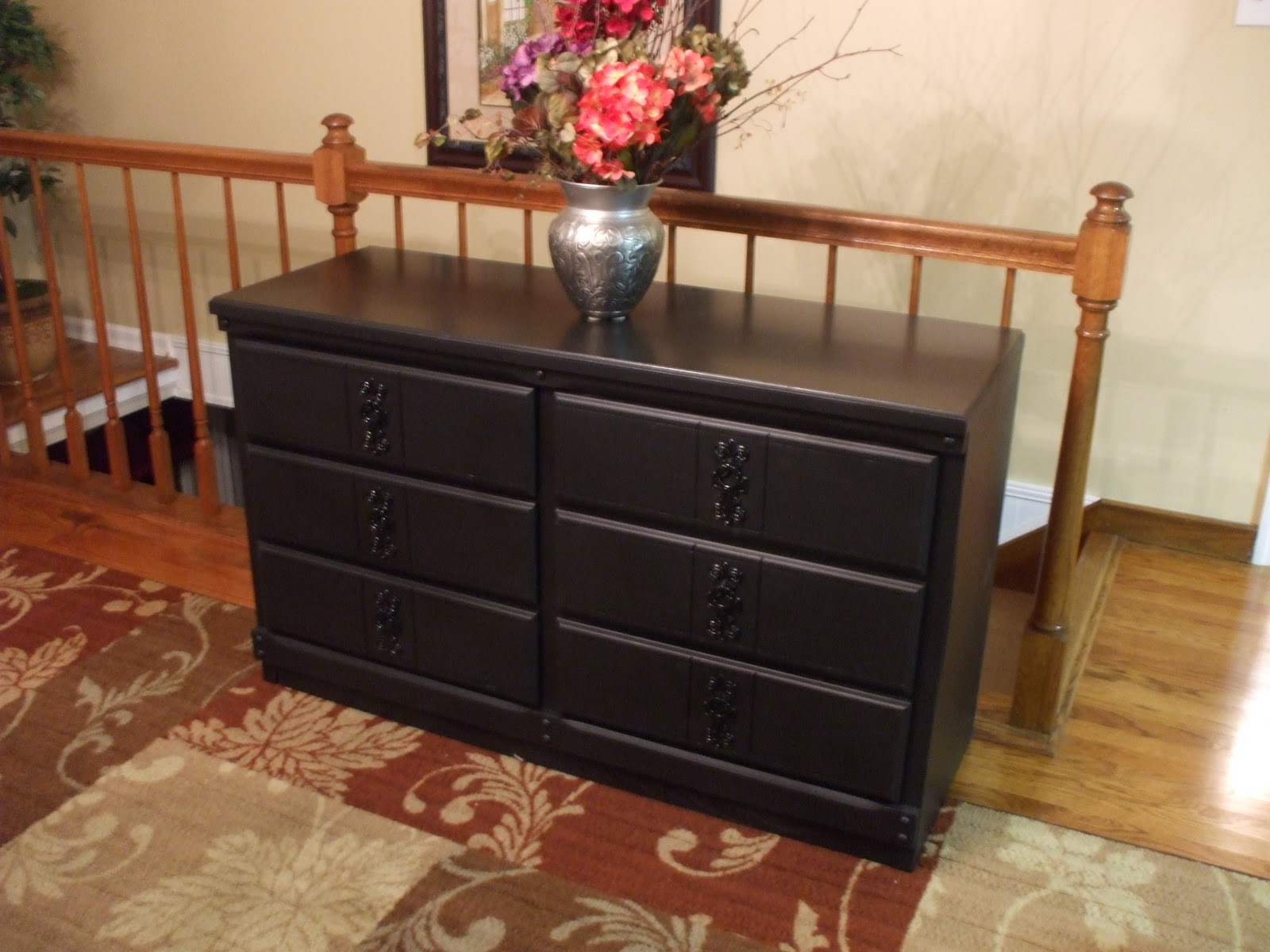 old wood, new paint BLACK FURNITURE
