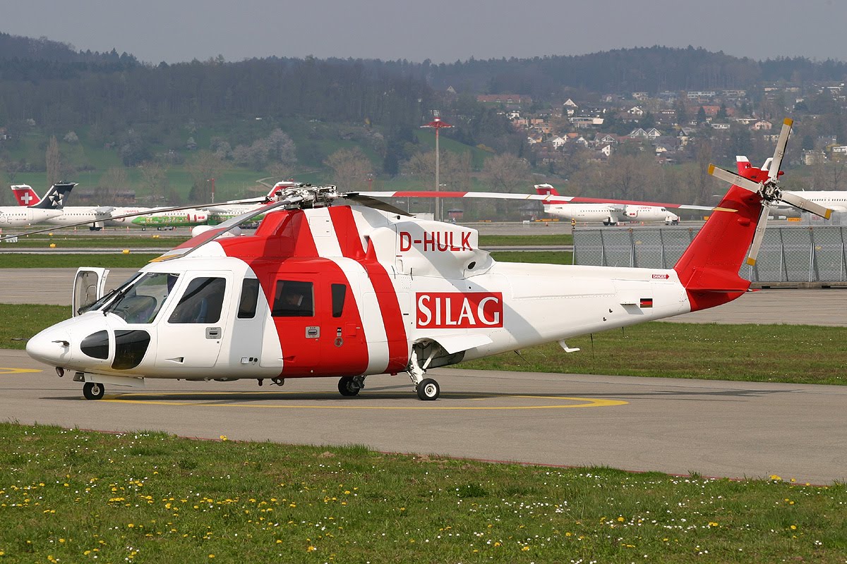 Eastwings: Sikorsky S-76A * HeliJet Charter GmbH * Norrlandsflyg c/s * D-HULK