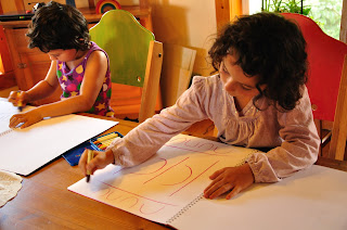 Première année : dessin de formes