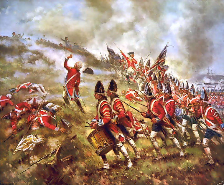 Here is a picture of the Battle of Bunker Hill