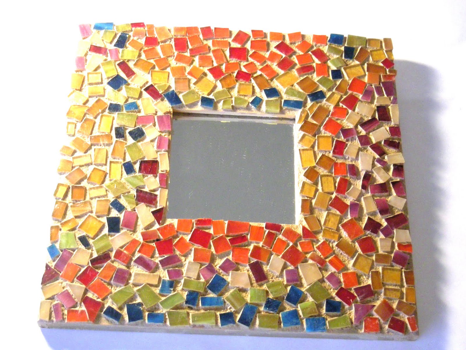 Mosaic mirror Diy crafts, Mosaic mirror, Mosaic