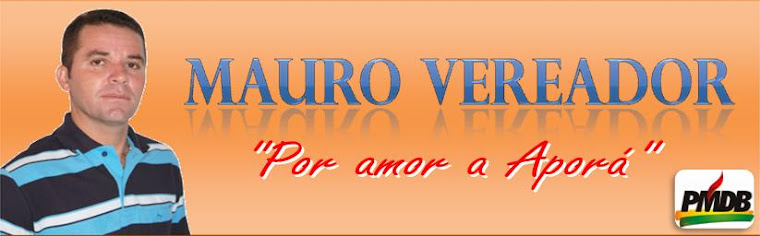 ::::: blog do Vereador Mauro :::::
