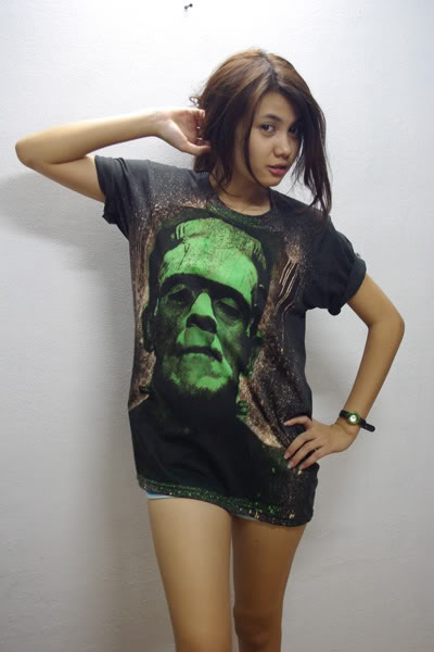 Frankenstein Classic Monster Film Movie Pop T-Shirt S PRICE RM39.90