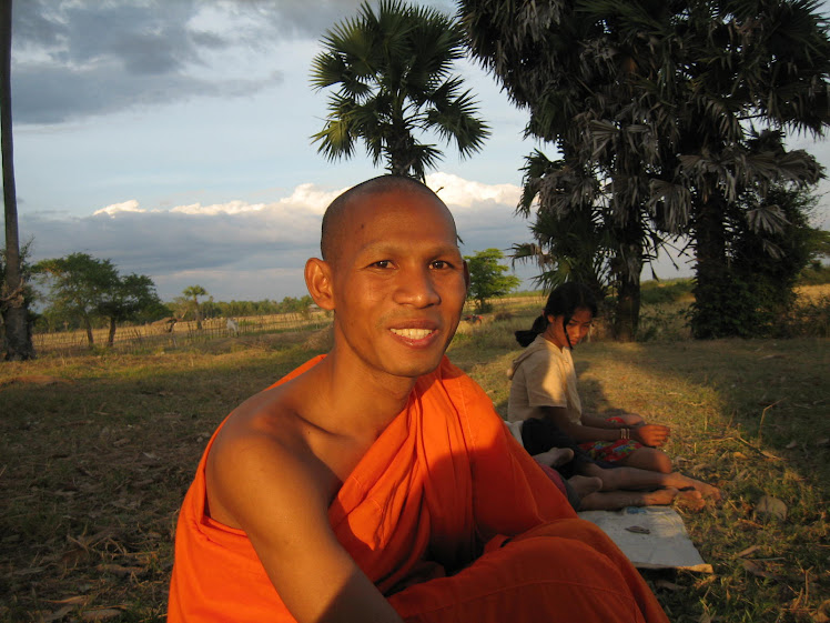 Cambodian Buddhist Monk