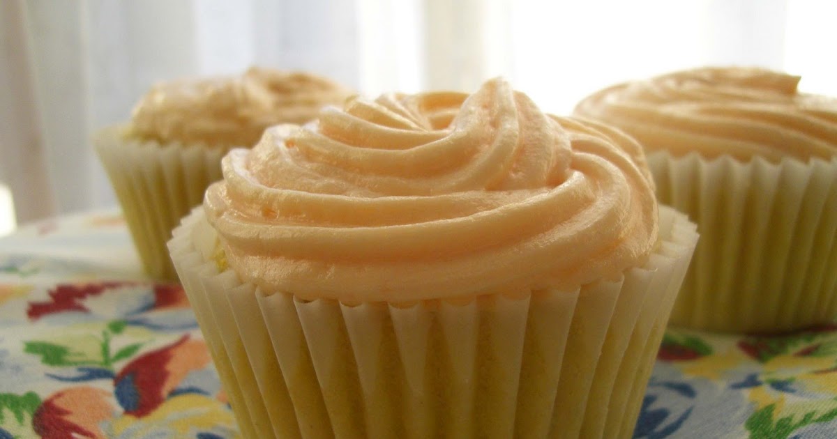 C'est vrai Tangerine dream cupcakes