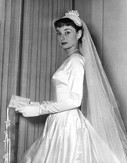 Audrey Hepburn Bride