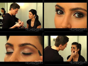 Kim Kardashian Makeup Pics. of Kim Kardashian's Vegas