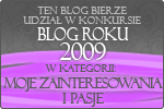 Konkurs na bloga roku 2009.